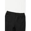imageblibean Tween Girls Bell Bottoms Pants Uniform Split Pant with Pockets Size 615 YearsA Black
