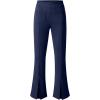 imageblibean Tween Girls Bell Bottoms Pants Uniform Split Pant with Pockets Size 615 YearsA Navy