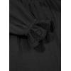 imageblibean Tween Girls Cotton Dresses High Low Hem Size 615 YearsA Black