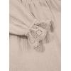 imageblibean Tween Girls Cotton Dresses High Low Hem Size 615 YearsA Cream