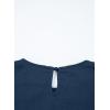 imageblibean Tween Girls Cotton Dresses High Low Hem Size 615 YearsA Navy