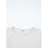imageblibean Tween Girls Cotton Dresses High Low Hem Size 615 YearsA White