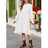 imageblibean Tween Girls Cotton Dresses High Low Hem Size 615 YearsA White