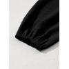 imageblibean Tween Girls Smocked Dresses Semi Formal Outfits with Pockets Size 615 YearsA Black