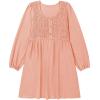 imageblibean Tween Girls Smocked Dresses Semi Formal Outfits with Pockets Size 615 YearsA Pink