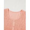 imageblibean Tween Girls Smocked Dresses Semi Formal Outfits with Pockets Size 615 YearsA Pink