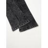 imageblibean Tween Girls Wide Leg Jeans Zimbaplatinum Demin Pants Size 615 YearsA Black