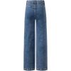 imageblibean Tween Girls Wide Leg Jeans Zimbaplatinum Demin Pants Size 615 YearsA Dark Blue