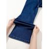 imageblibean Tween Girls Wide Leg Jeans Zimbaplatinum Demin Pants Size 615 YearsA Navy Blue