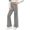 imageblibean Girls 2025 School Leggings Teen Uniform Flare Bell Bottoms Size 615 YearsA Grey