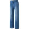 imageblibean Tween Girls Wide Leg Jeans Zimbaplatinum Demin Pants Size 615 YearsA Blue