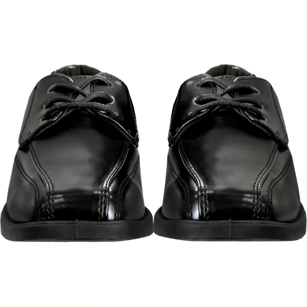 French Toast Boys Dress Shoes - Classic Lace-Up Oxford Casual Dress Formal Shoes - Black 