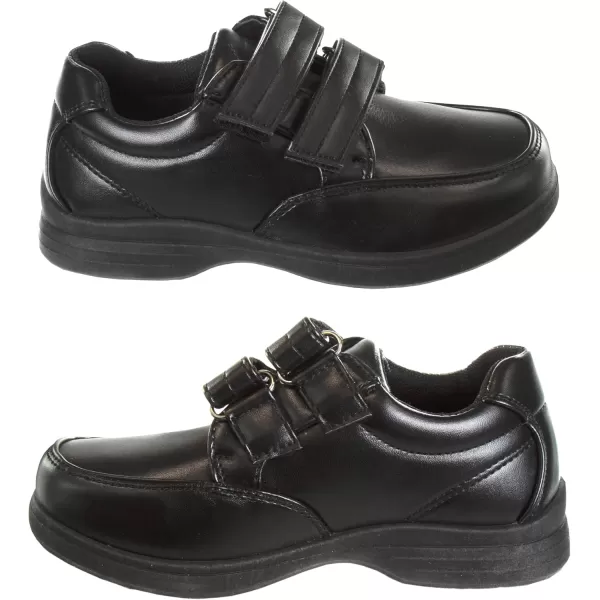 French Toast Boys Shoes - Kids Oxford School Uniform Loafer Church Dress Shoes Slip-On Faux-Leather  