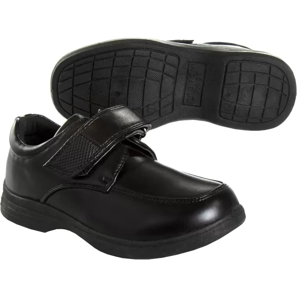 French Toast Boys Shoes - Kids Oxford School Uniform Loafer Church Dress Shoes Slip-On Faux-Leather  