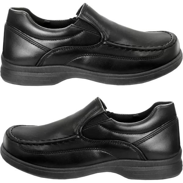French Toast Boys Shoes - Kids Oxford School Uniform Loafer Church Dress Shoes Slip-On Faux-Leather  