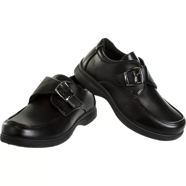 French Toast Boys Shoes - Kids Oxford School Uniform Loafer Church Dress Shoes Slip-On Faux-Leather  