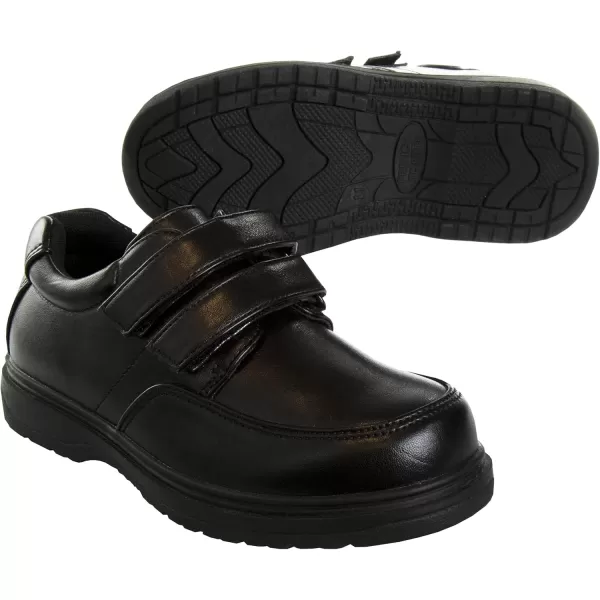 French Toast Boys Shoes - Kids Oxford School Uniform Loafer Church Dress Shoes Slip-On Faux-Leather  