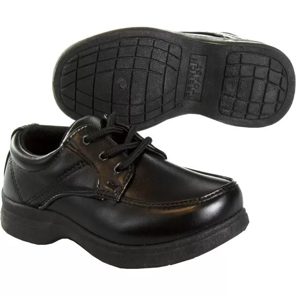 French Toast Boys Shoes - Kids Oxford School Uniform Loafer Church Dress Shoes Slip-On Faux-Leather  