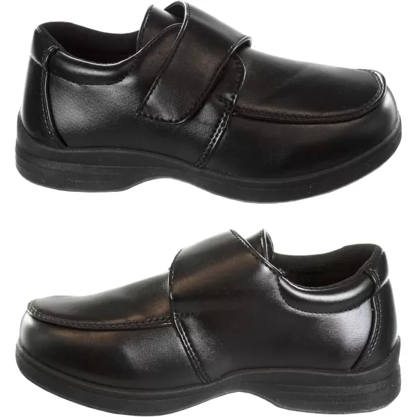 French Toast Boys Shoes - Kids Oxford School Uniform Loafer Church Dress Shoes Slip-On Faux-Leather  