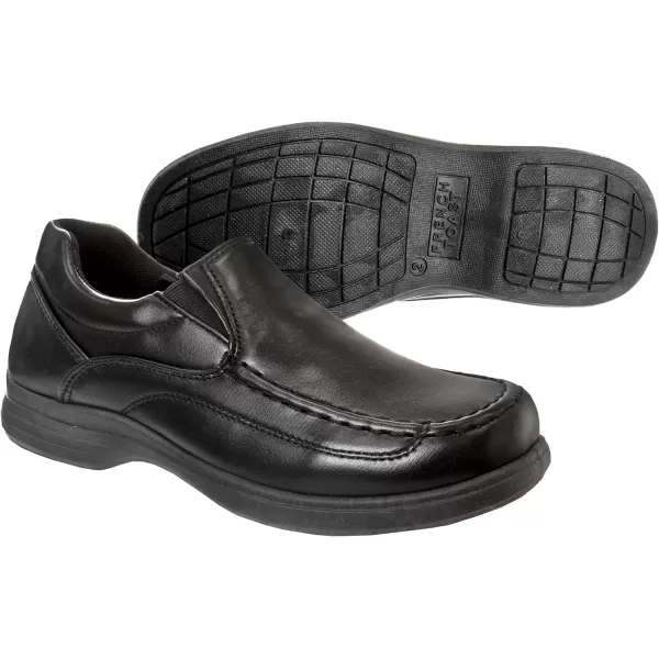 French Toast Boys Shoes - Kids Oxford School Uniform Loafer Church Dress Shoes Slip-On Faux-Leather  