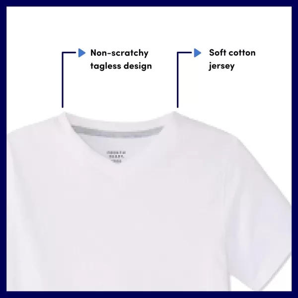 French Toast Boys Short Sleeve V-Neck Tee T-Shirt