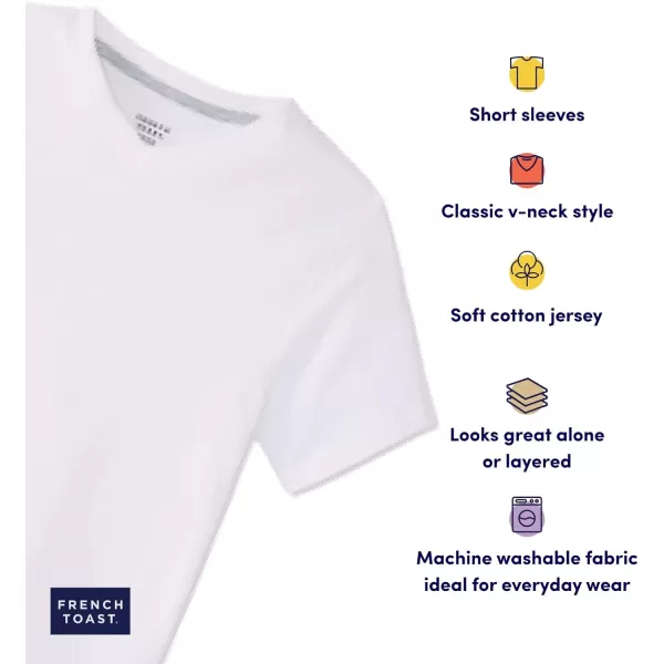 French Toast Boys Short Sleeve V-Neck Tee T-Shirt