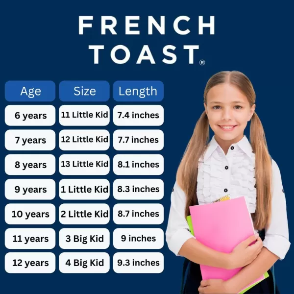 French Toast Girls Mary Jane Shoes School Kids Uniform Flats Ballet Strap Dress Formal Slip-On 