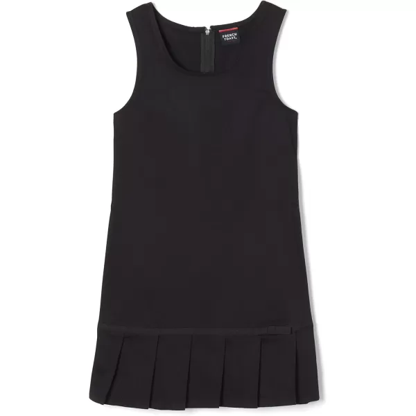 French Toast Girls' Pleated Hem Jumper with Ribbon