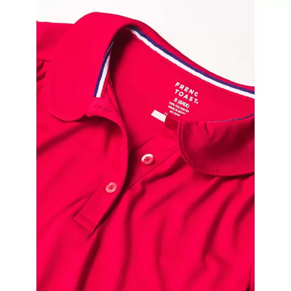 French Toast Girls' Short Sleeve Moisture Wicking Sport Polo