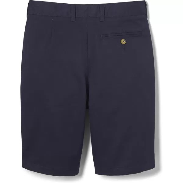 French Toast Men's Adjustable Waist Flat Front Short