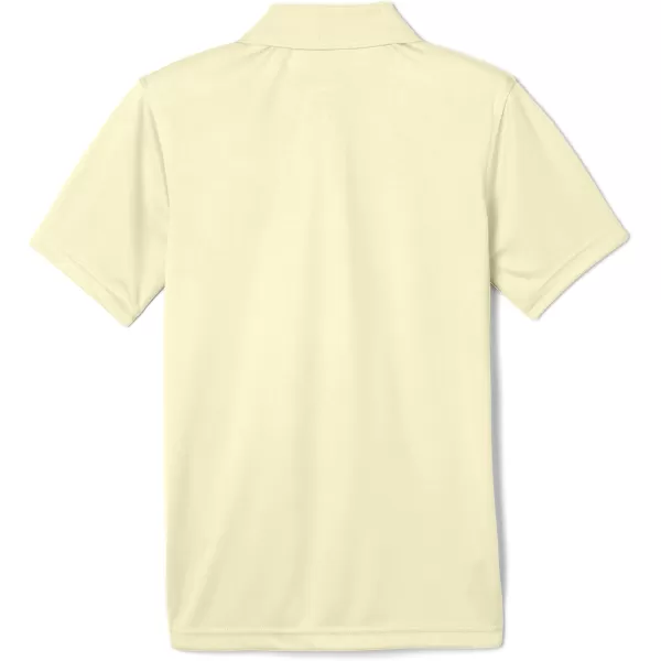 French Toast Men's Moisture Wicking Performance Sport Polo Short Sleeve Shirt