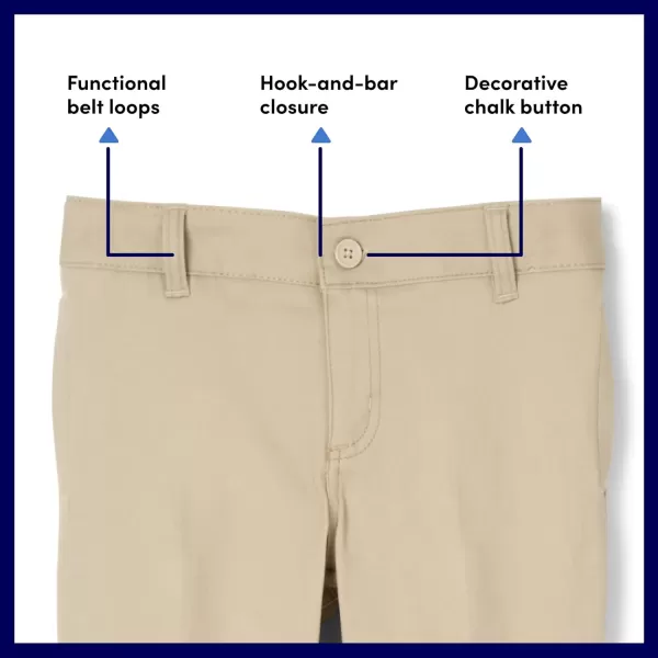 French Toast Women's Skinny Fit Stretch Twill Pant