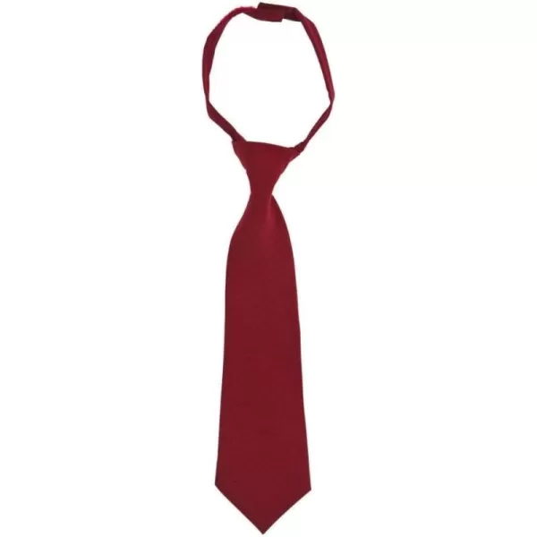 French Toast Boys' Adjustable Solid Tie Size 4-7, Red