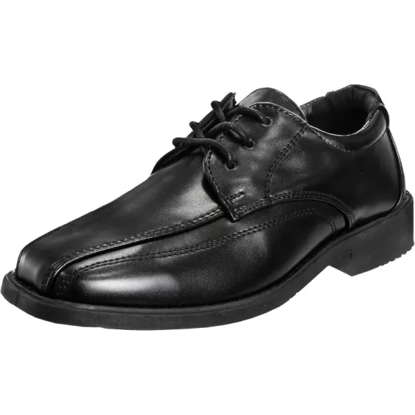 French Toast Boys Dress Shoes - Classic Lace-Up Oxford Casual Dress Formal Shoes - Black 