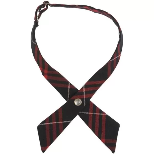 French Toast Girls' Plaid Adjustable Cross Tie