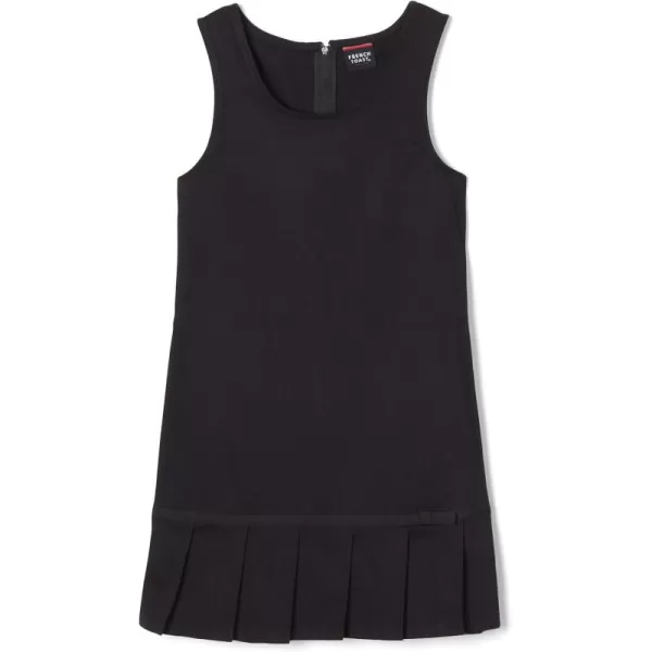 French Toast Girls' Pleated Hem Jumper with Ribbon