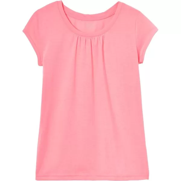 French Toast Girls' Short Sleeve Crewneck T-Shirt Tee