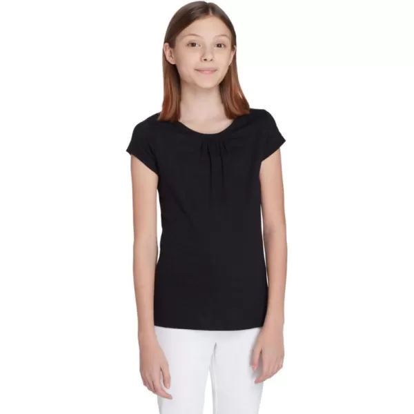 French Toast Girls' Short Sleeve Crewneck T-Shirt Tee