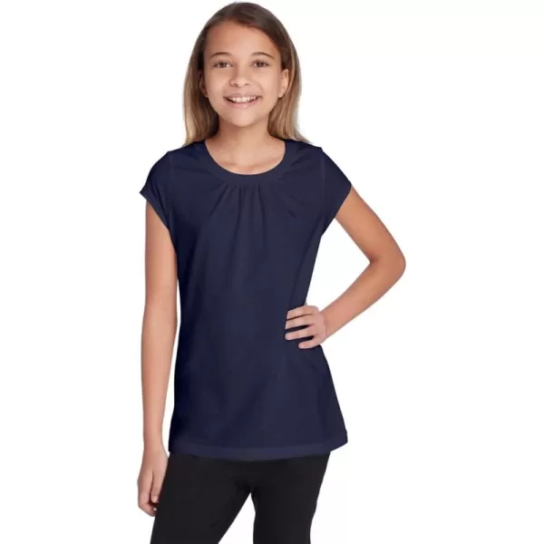 French Toast Girls' Short Sleeve Crewneck T-Shirt Tee