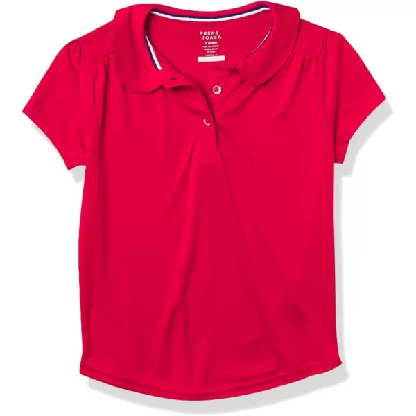 French Toast Girls' Short Sleeve Moisture Wicking Sport Polo