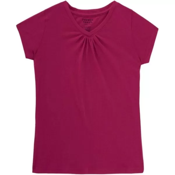 French Toast Girls Short Sleeve V-Neck T-Shirt Tee