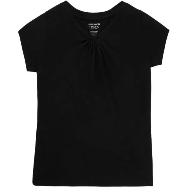 French Toast Girls Short Sleeve V-Neck T-Shirt Tee