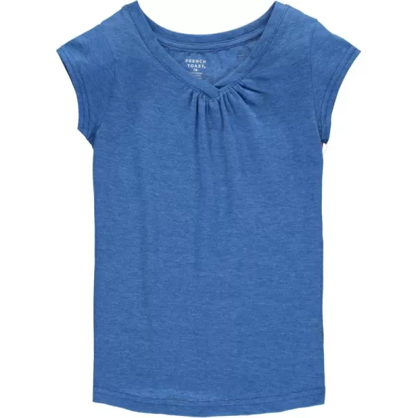 French Toast Girls Short Sleeve V-Neck T-Shirt Tee