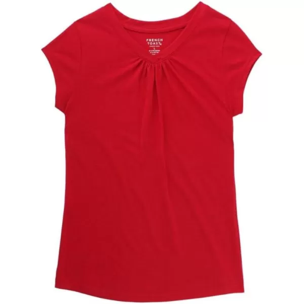 French Toast Girls Short Sleeve V-Neck T-Shirt Tee