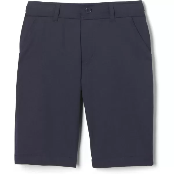 French Toast Men's Moisture Wicking Flat Front Stretch Microfiber Performance Short