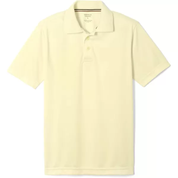 French Toast Men's Moisture Wicking Performance Sport Polo Short Sleeve Shirt
