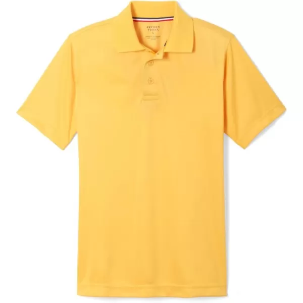 French Toast Men's Moisture Wicking Performance Sport Polo Short Sleeve Shirt