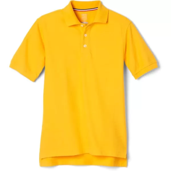 French Toast Men's Short Sleeve Pique Polo T-Shirt