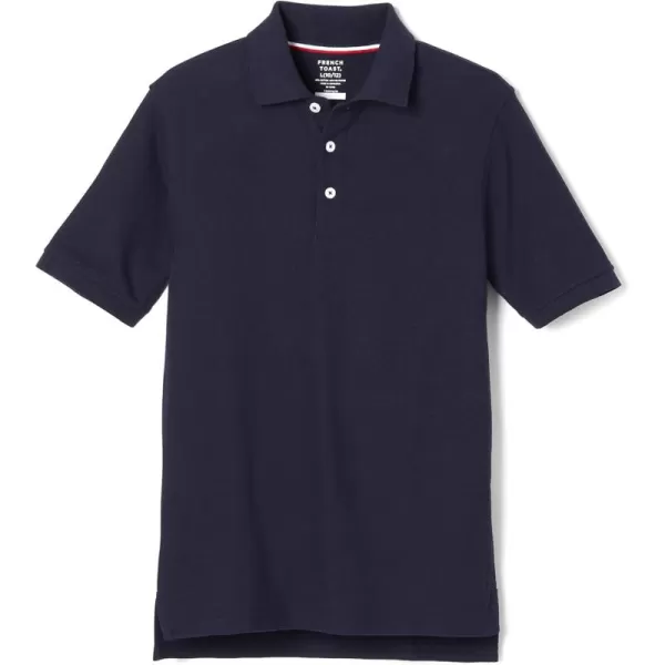 French Toast Men's Short Sleeve Pique Polo T-Shirt