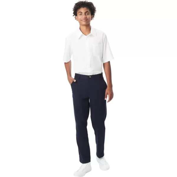 French Toast Men's Straight Fit Stretch Twill Chino Pant